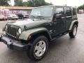 2007 Jeep Green Metallic Jeep Wrangler Unlimited Sahara 4x4  photo #7