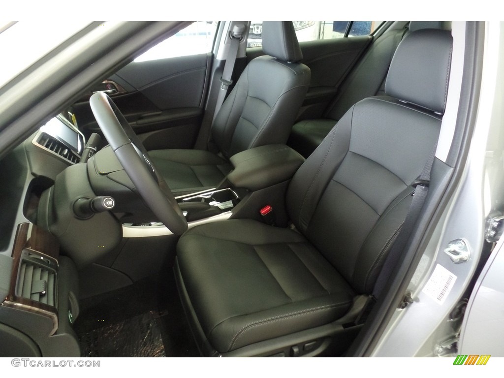 2017 Accord EX-L Sedan - Lunar Silver Metallic / Black photo #8