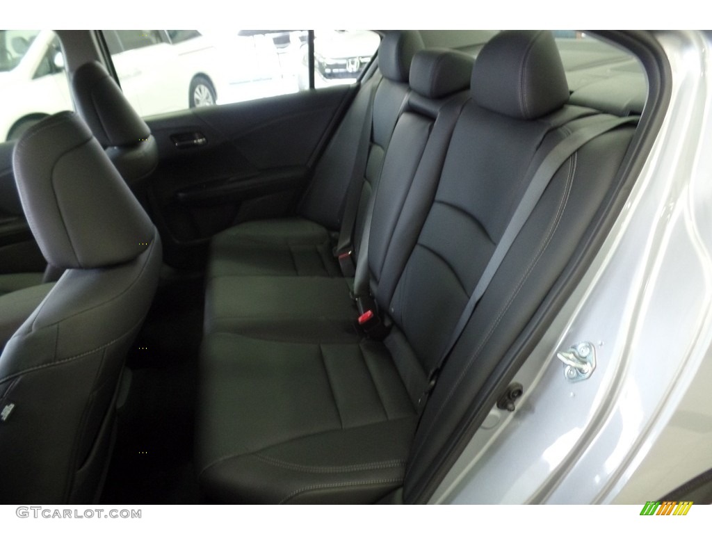 2017 Accord EX-L Sedan - Lunar Silver Metallic / Black photo #9