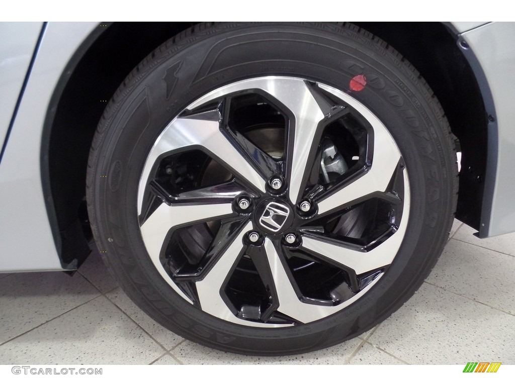 2017 Accord EX-L Sedan - Lunar Silver Metallic / Black photo #16