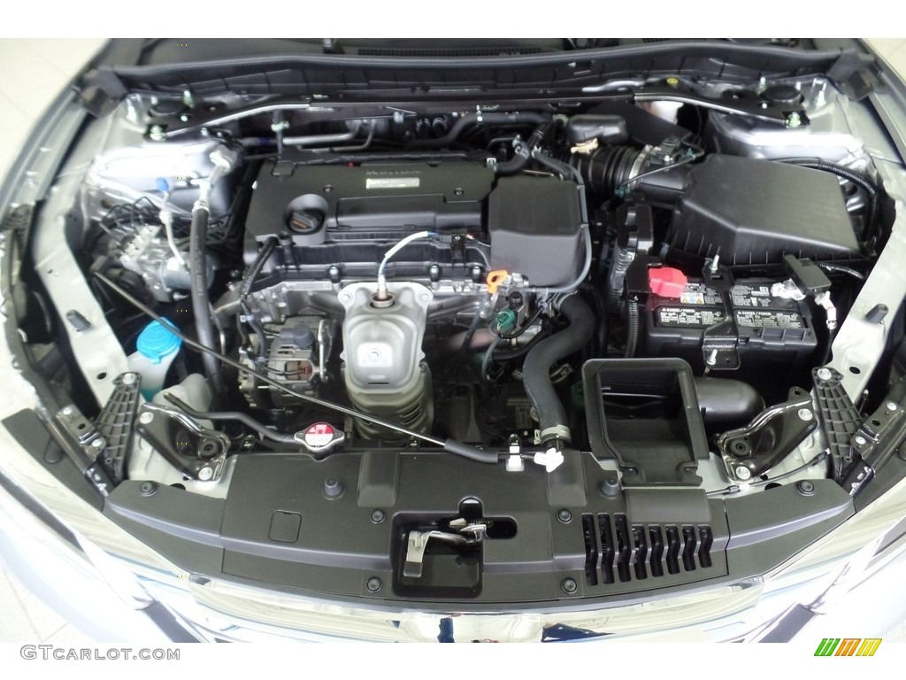 2017 Accord EX-L Sedan - Lunar Silver Metallic / Black photo #17