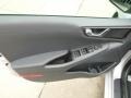 2017 Hyundai Ioniq Hybrid Charcoal Black Interior Door Panel Photo