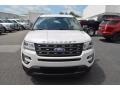 2017 White Platinum Ford Explorer XLT  photo #4