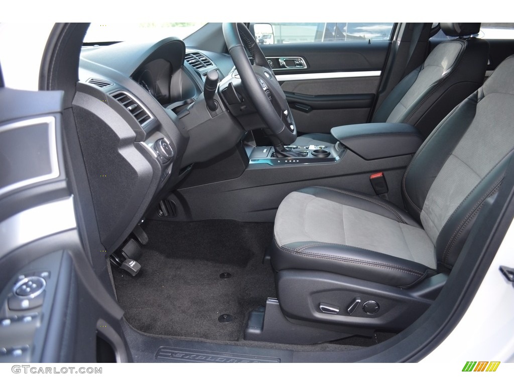 2017 Explorer XLT - White Platinum / Medium Light Camel photo #6