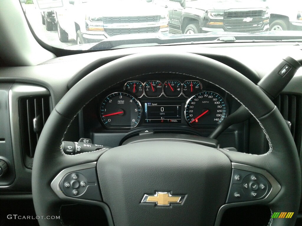 2017 Silverado 1500 LT Double Cab - Deep Ocean Blue Metallic / Dark Ash/Jet Black photo #14