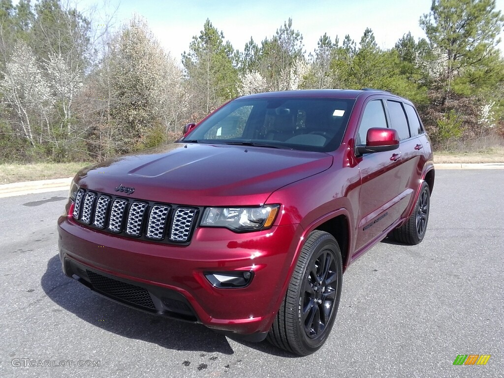 2017 Grand Cherokee Laredo 4x4 - Velvet Red Pearl / Black photo #2