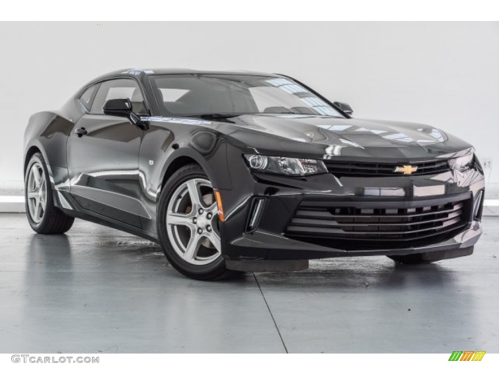 Black 2016 Chevrolet Camaro LT Coupe Exterior Photo #121149765