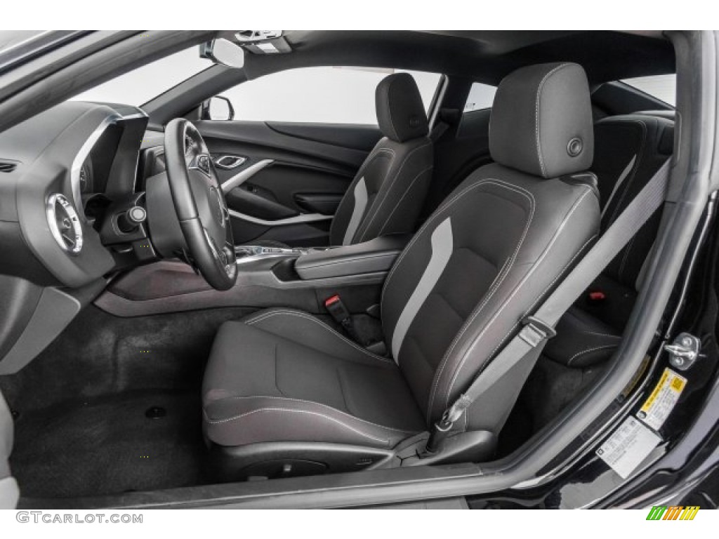 Jet Black Interior 2016 Chevrolet Camaro LT Coupe Photo #121149826