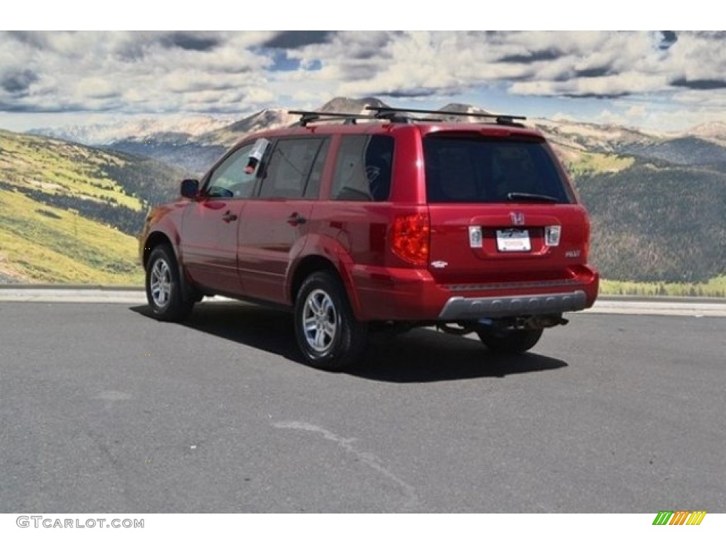 2003 Pilot EX 4WD - Redrock Pearl / Gray photo #7