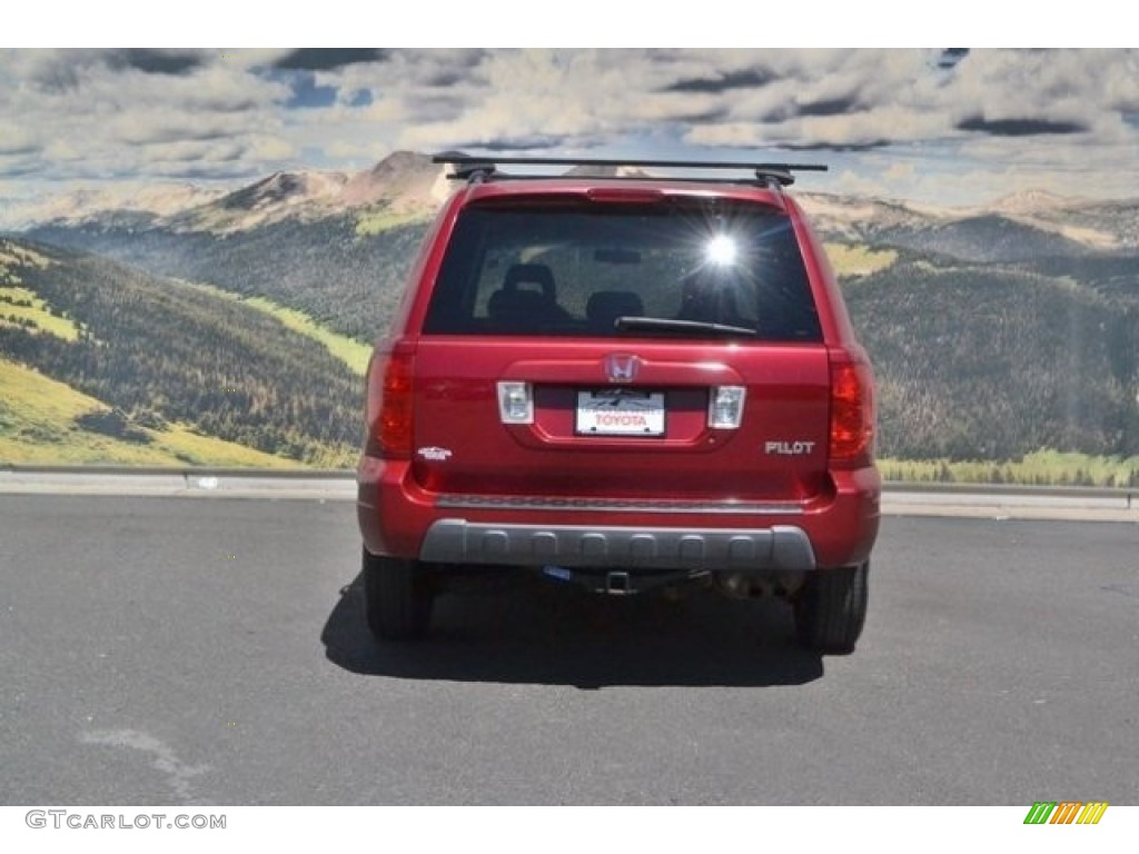 2003 Pilot EX 4WD - Redrock Pearl / Gray photo #8