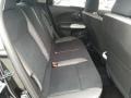 2017 Nissan Juke Black/Silver Interior Rear Seat Photo