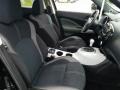 2017 Nissan Juke Black/Silver Interior Front Seat Photo