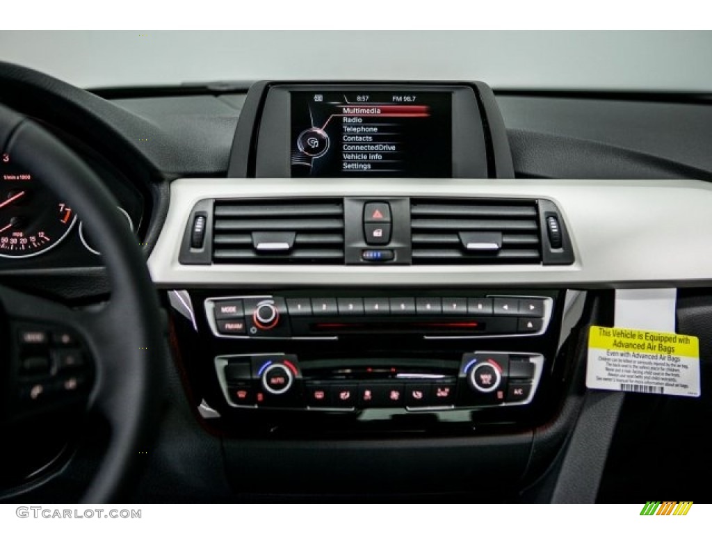 2017 3 Series 320i Sedan - Mineral Grey Metallic / Black photo #5