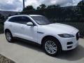 Fuji White 2018 Jaguar F-PACE 35t AWD Prestige Exterior