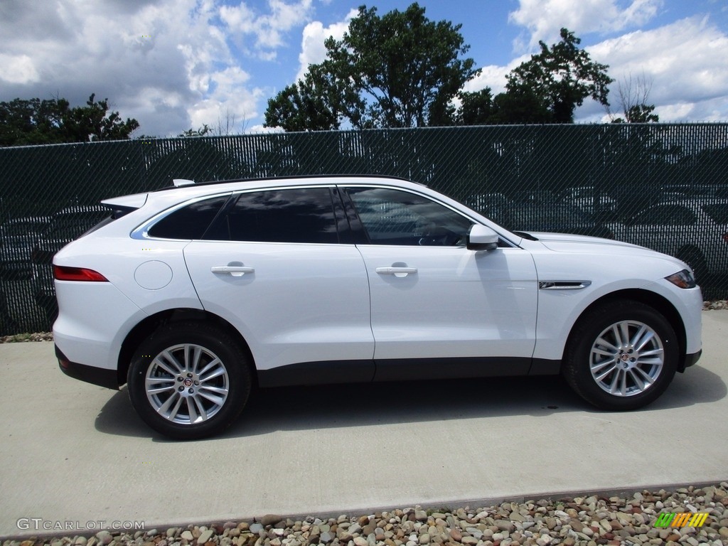 Fuji White 2018 Jaguar F-PACE 35t AWD Prestige Exterior Photo #121154714