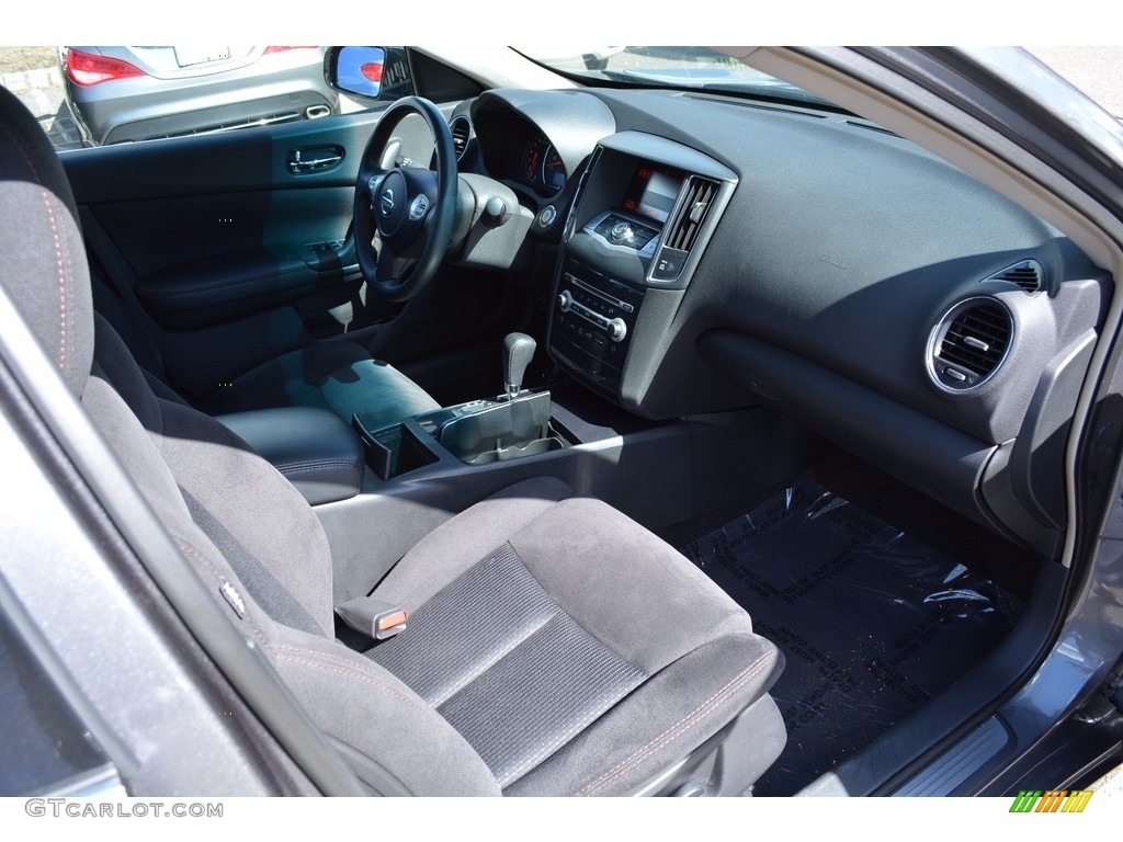 2014 Maxima 3.5 S - Gun Metallic / Charcoal photo #27