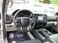 2017 Ingot Silver Ford F150 XL SuperCab 4x4  photo #8