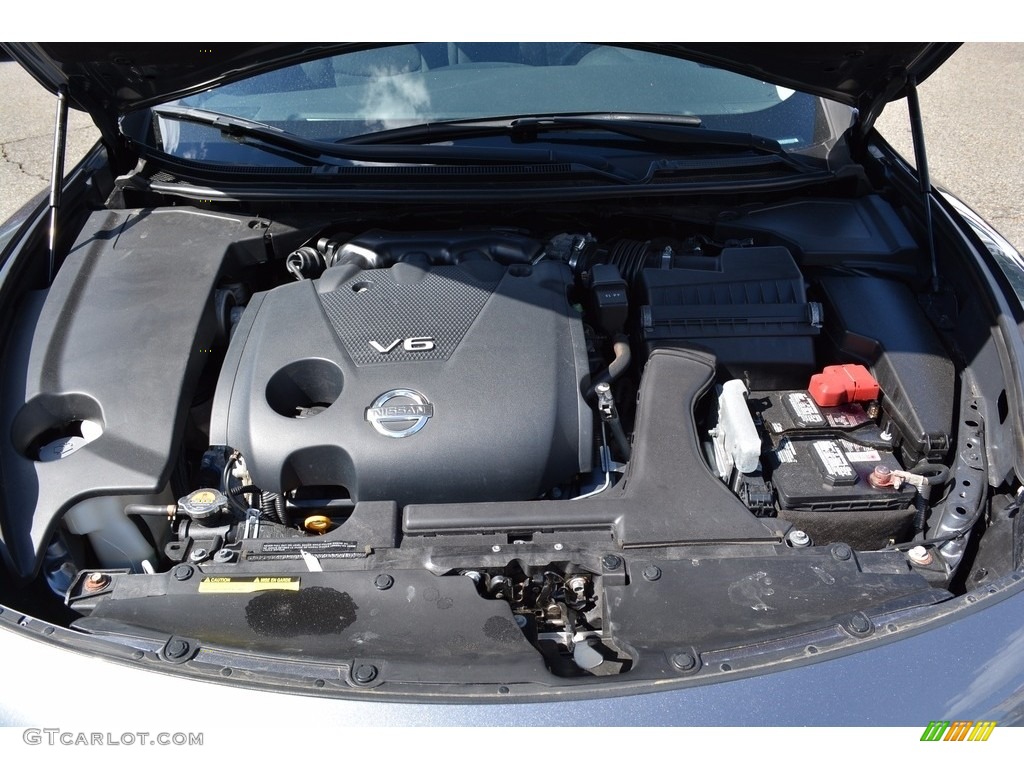 2014 Maxima 3.5 S - Gun Metallic / Charcoal photo #30