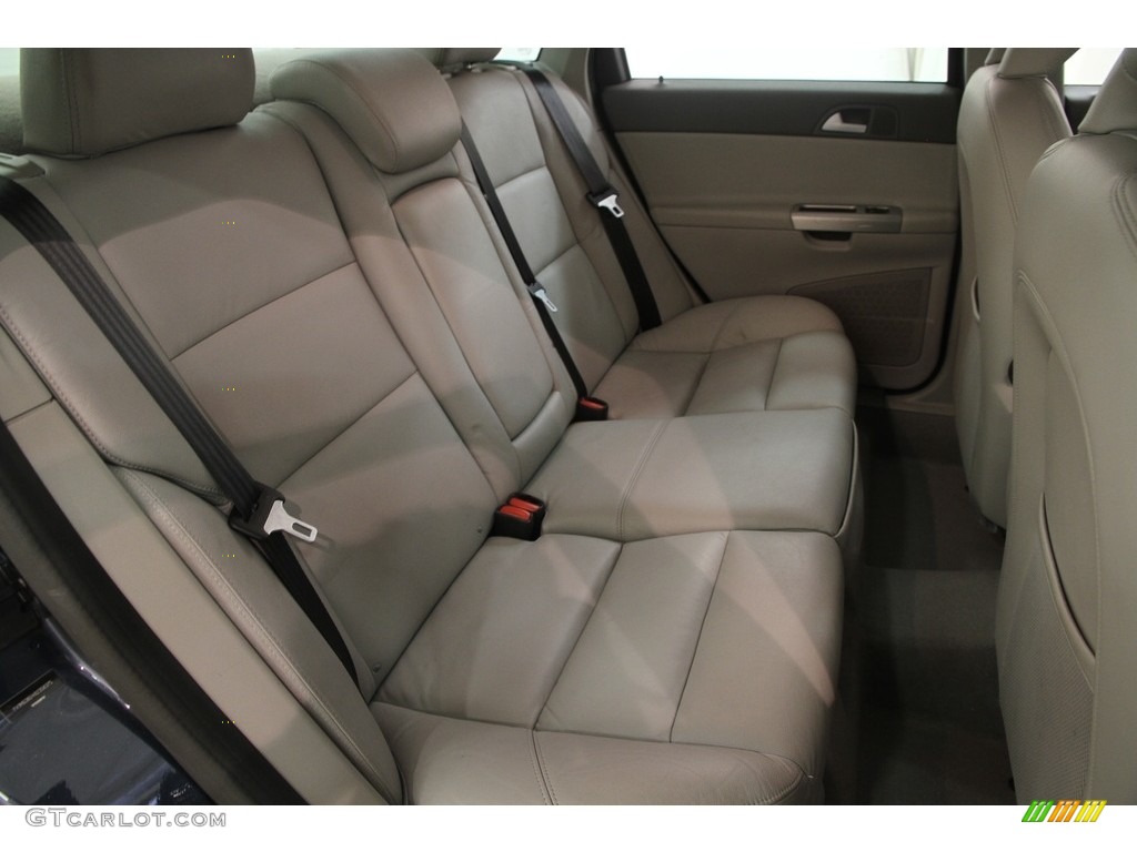 2008 S40 2.4i - Barents Blue Metallic / Umbra Brown/Quartz Beige photo #12