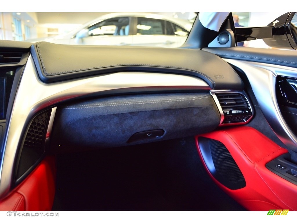 2017 Acura NSX Standard NSX Model Red Dashboard Photo #121156101