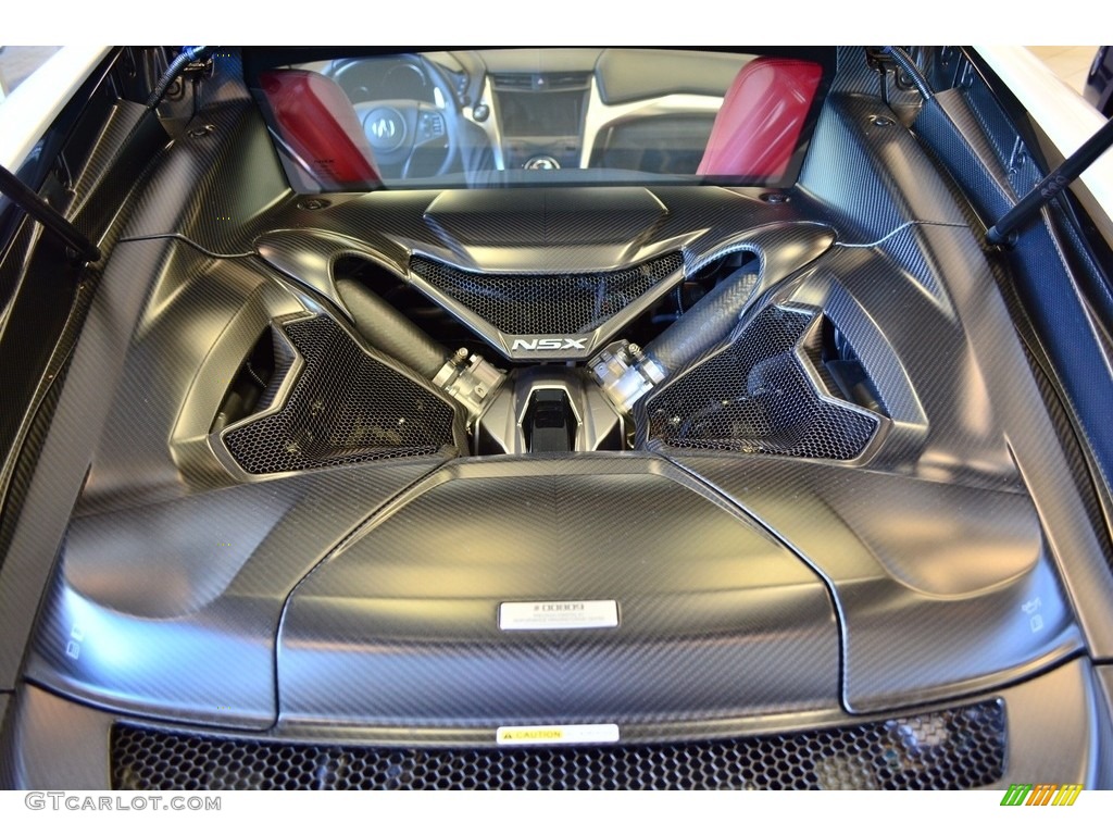 2017 Acura NSX Standard NSX Model 3.5 Liter Twin-Turbocharged DOHC 24-Valve VTC V6 Gasoline/Electric Hybrid Engine Photo #121156301
