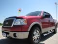 2008 Redfire Metallic Ford F150 Lariat SuperCrew  photo #3