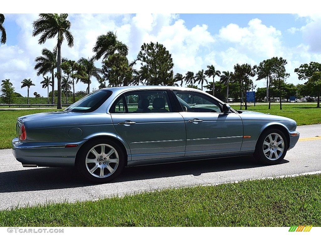 2005 XJ XJ8 L - Zircon Metallic / Dove Grey photo #8