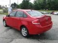 2008 Vermillion Red Ford Focus SES Sedan  photo #3