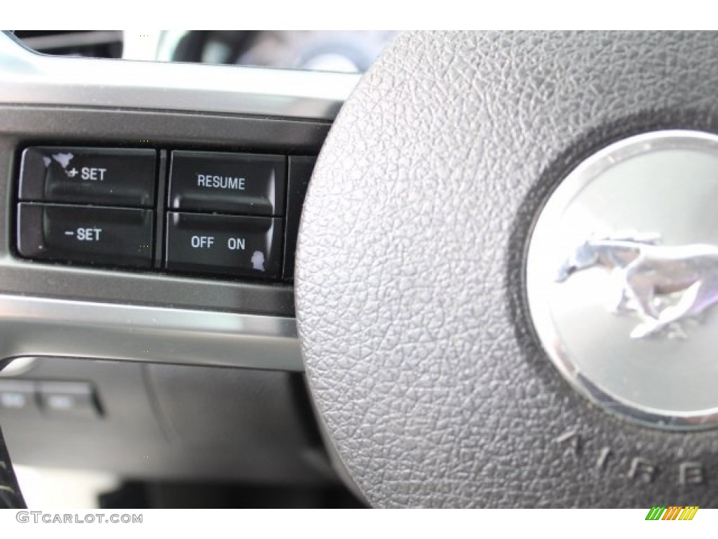 2011 Mustang V6 Premium Coupe - Performance White / Stone photo #18