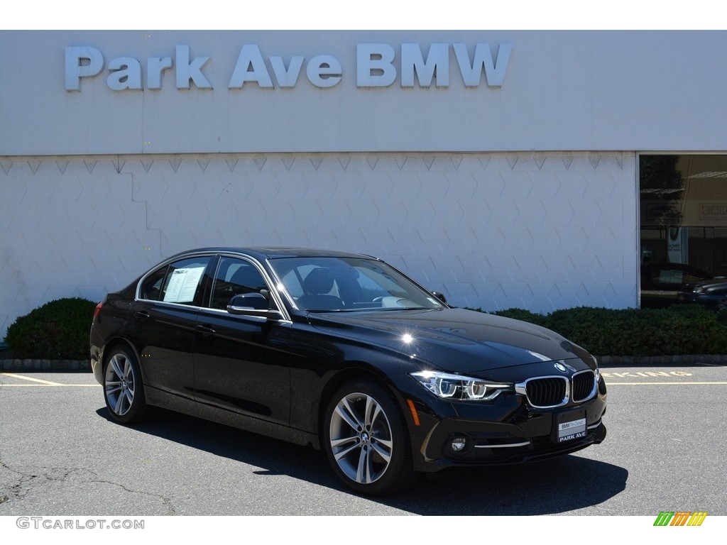 2017 3 Series 330i xDrive Sedan - Jet Black / Black photo #1