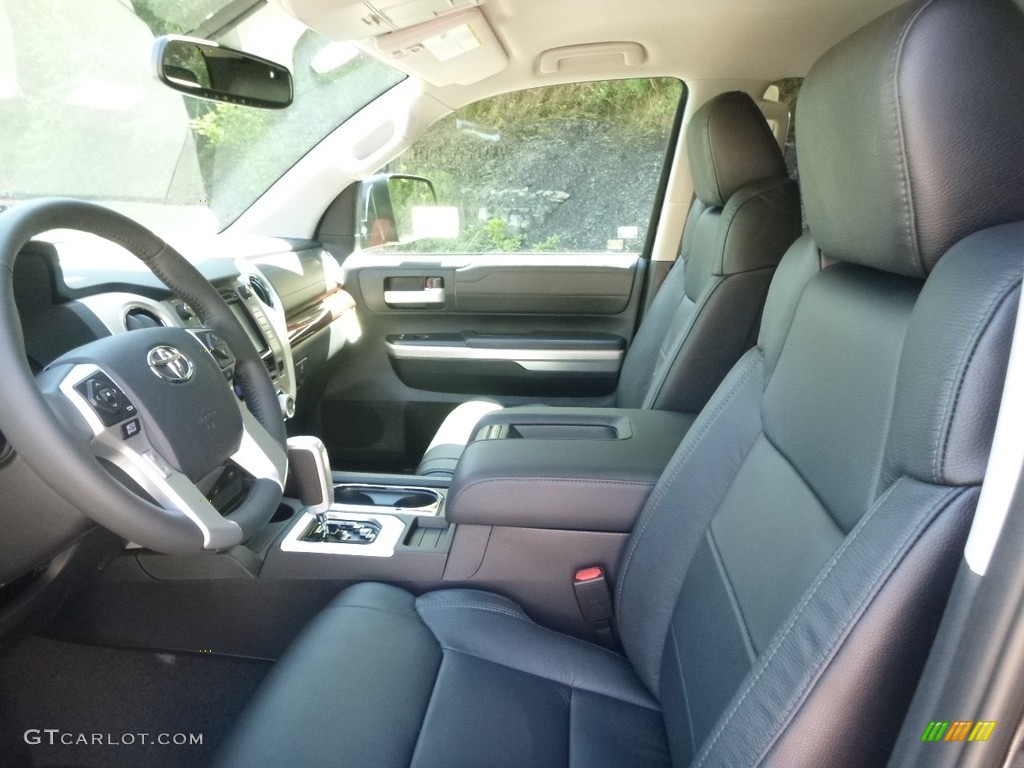 Black Interior 2017 Toyota Tundra Limited Double Cab 4x4 Photo #121165427