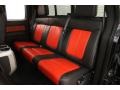 Raptor Black/Orange Rear Seat Photo for 2010 Ford F150 #121168244