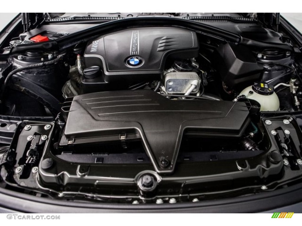 2014 3 Series 320i Sedan - Mineral Grey Metallic / Black photo #9