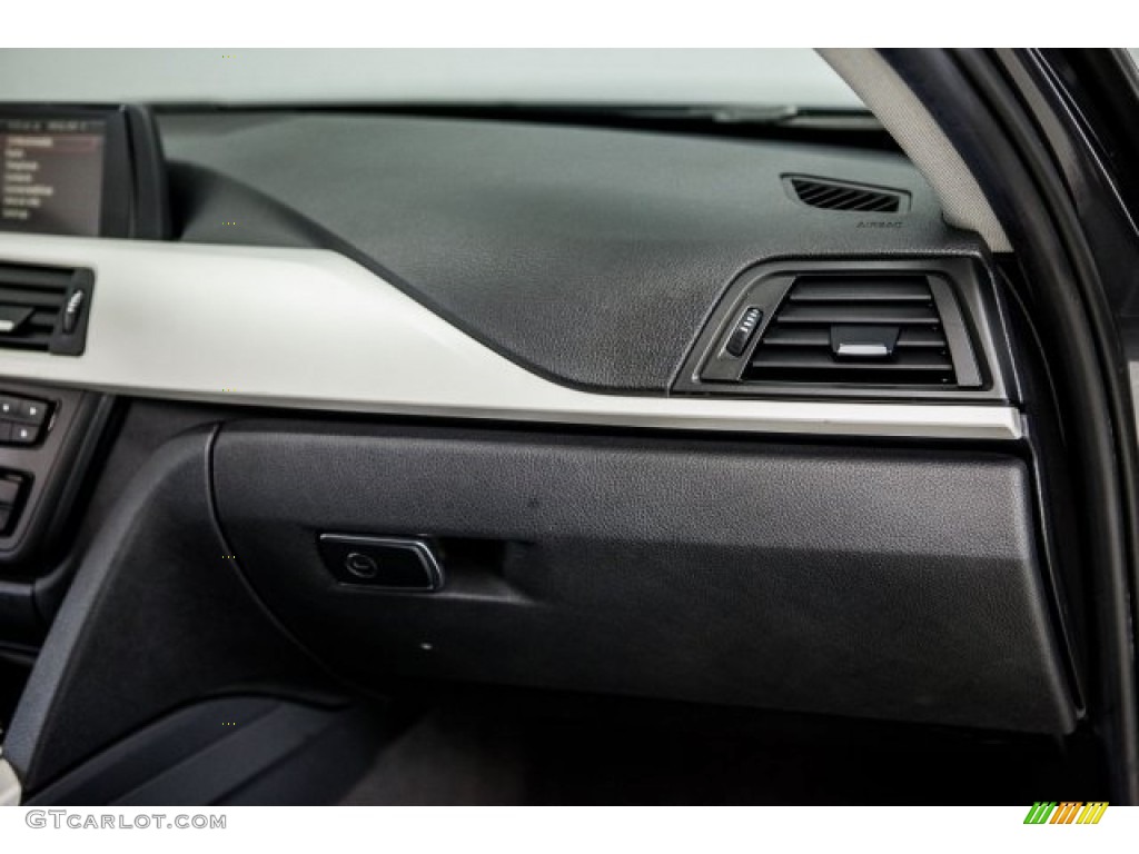 2014 3 Series 320i Sedan - Mineral Grey Metallic / Black photo #25