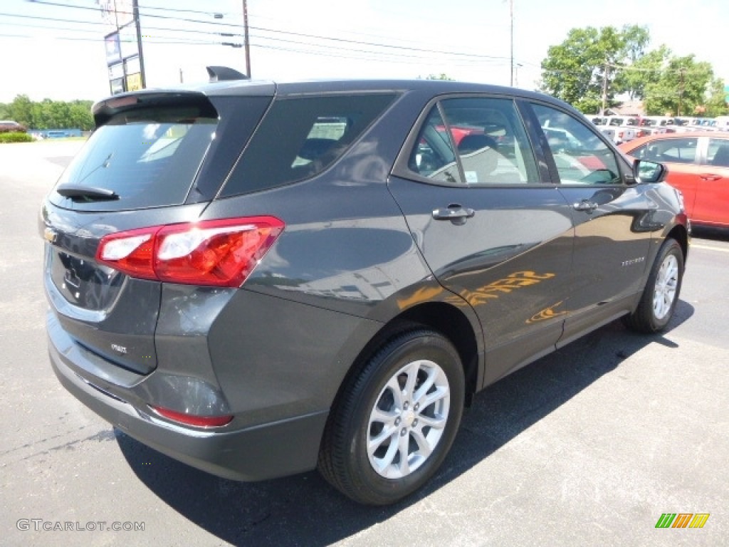 2018 Equinox LS AWD - Nightfall Gray Metallic / Medium Ash Gray photo #6