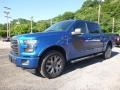 2017 Lightning Blue Ford F150 XLT SuperCrew 4x4  photo #6