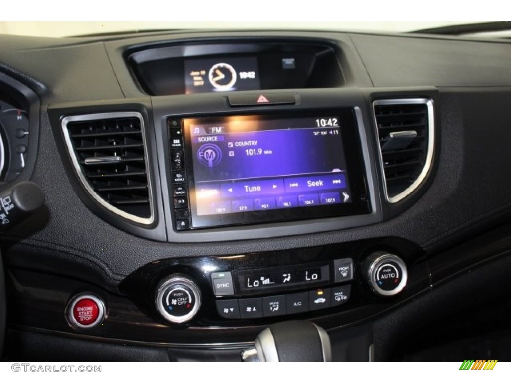 2016 CR-V EX-L - Crystal Black Pearl / Black photo #19