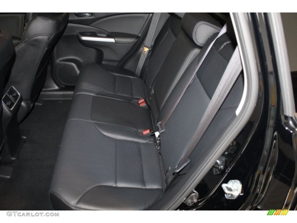 2016 CR-V EX-L - Crystal Black Pearl / Black photo #28