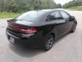 2016 Pitch Black Dodge Dart SE  photo #6