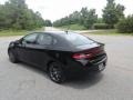2016 Pitch Black Dodge Dart SE  photo #8