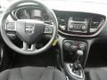 2016 Pitch Black Dodge Dart SE  photo #15