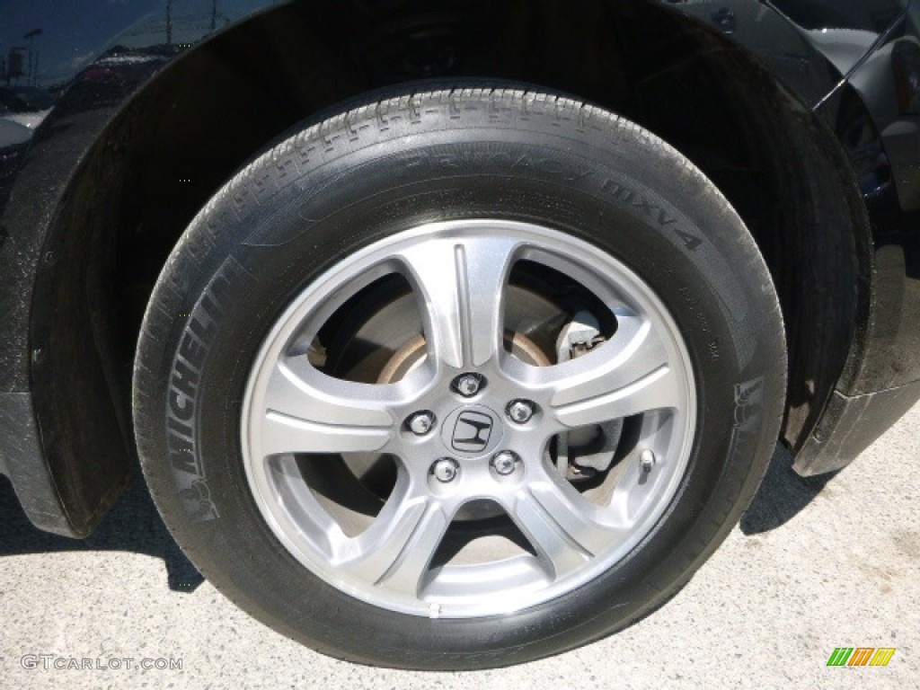 2015 Pilot EX-L 4WD - Crystal Black Pearl / Beige photo #2