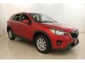 2015 Soul Red Metallic Mazda CX-5 Touring AWD  photo #1