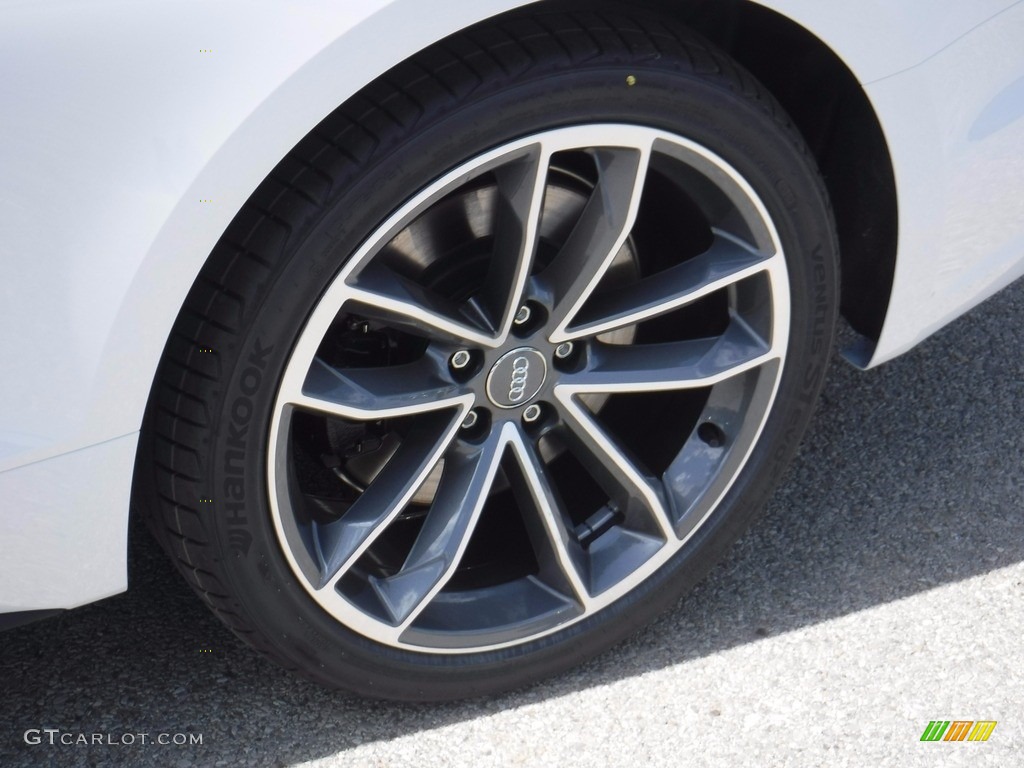 2018 S5 Premium Plus Cabriolet - Glacier White Metallic / Magma Red photo #3