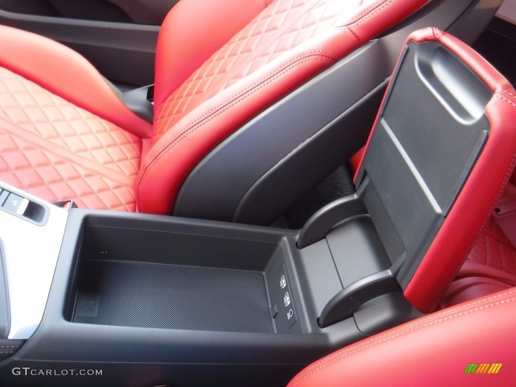 2018 S5 Premium Plus Cabriolet - Glacier White Metallic / Magma Red photo #32