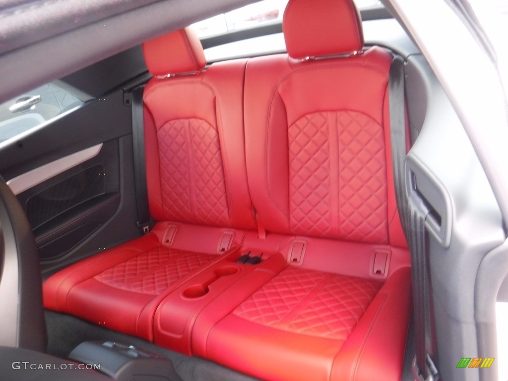 2018 Audi S5 Premium Plus Cabriolet Rear Seat Photo #121176585