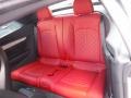 2018 Audi S5 Magma Red Interior Rear Seat Photo