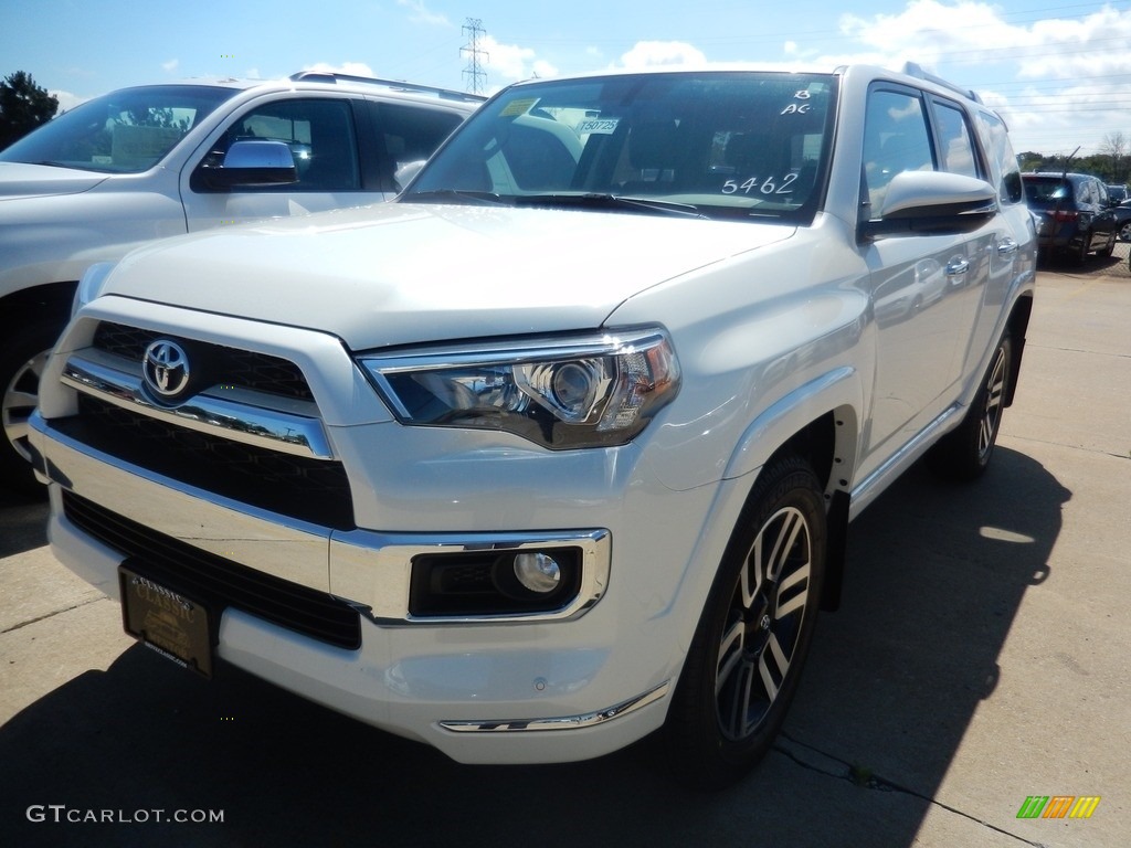 2017 Blizzard Pearl White Toyota 4runner Limited 4x4