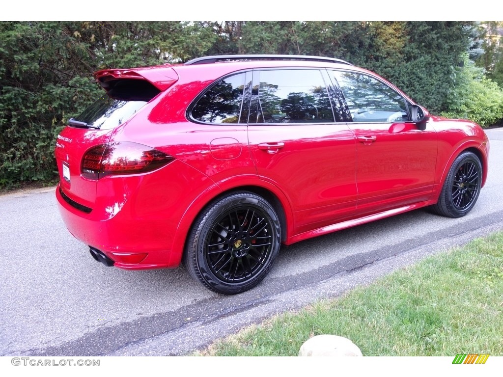 2014 Cayenne GTS - Carmine Red / GTS Black Leather/Alcantara w/Carmine Red photo #6