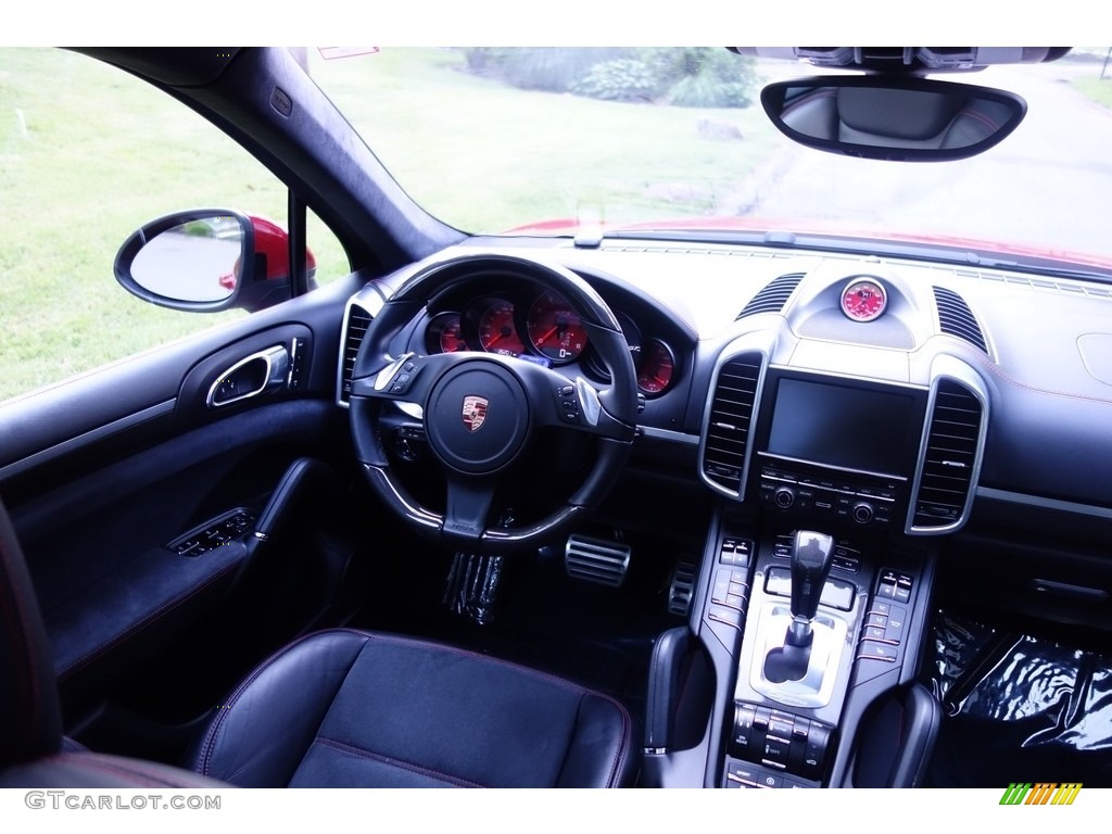 2014 Cayenne GTS - Carmine Red / GTS Black Leather/Alcantara w/Carmine Red photo #12